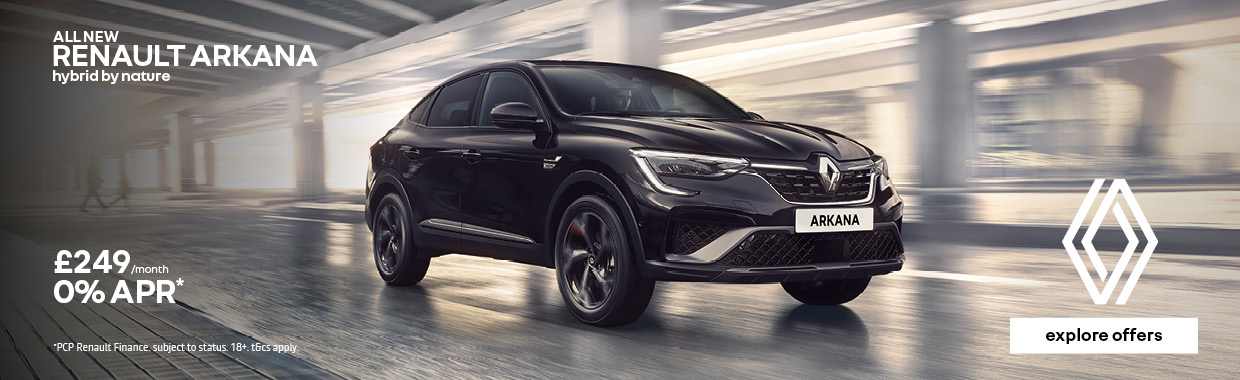New Renault All-New Arkana offer
